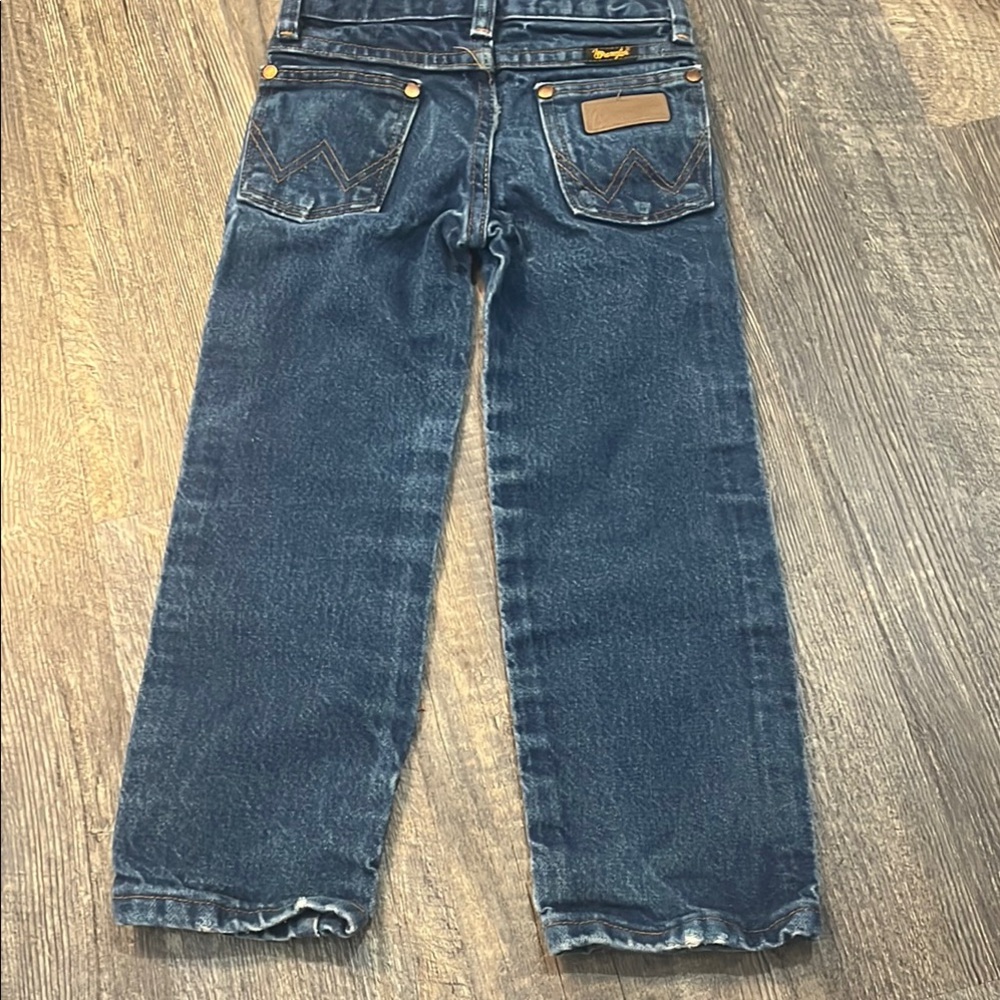 EUC kids Wranglers size 4 slim - Picture 3 of 4